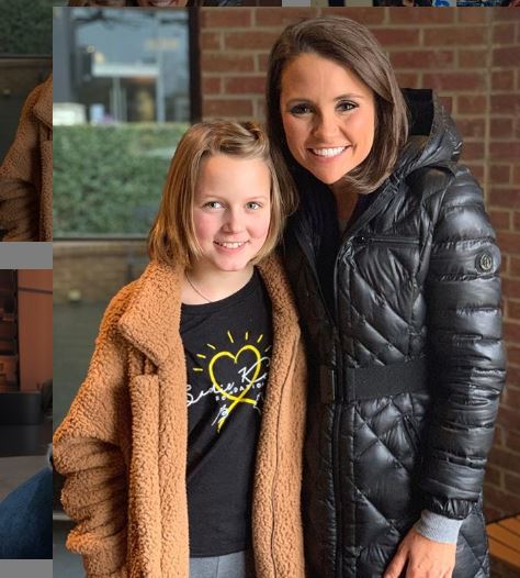 Katy Blakey with Sadie Keller